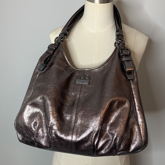 Coach Bag Madison metallic hobo handbag - Picture 6 of 9
